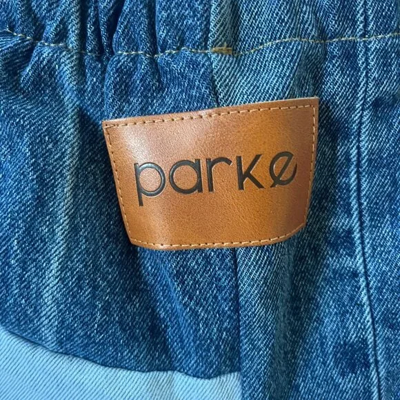 Parke Patchwork Drawstring Jeans - Picture 4 of 5